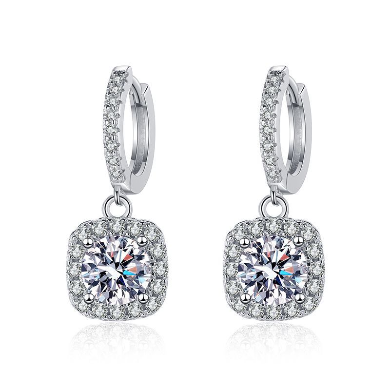 Spiral Moissanite Earrings main image 0
