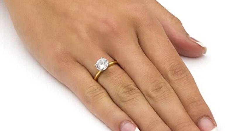 mainimage110K-Yellow-Gold-1-2-3-4-5-Carat-Round-Moissanite-Diamond-Ring-Women-Wedding-Party