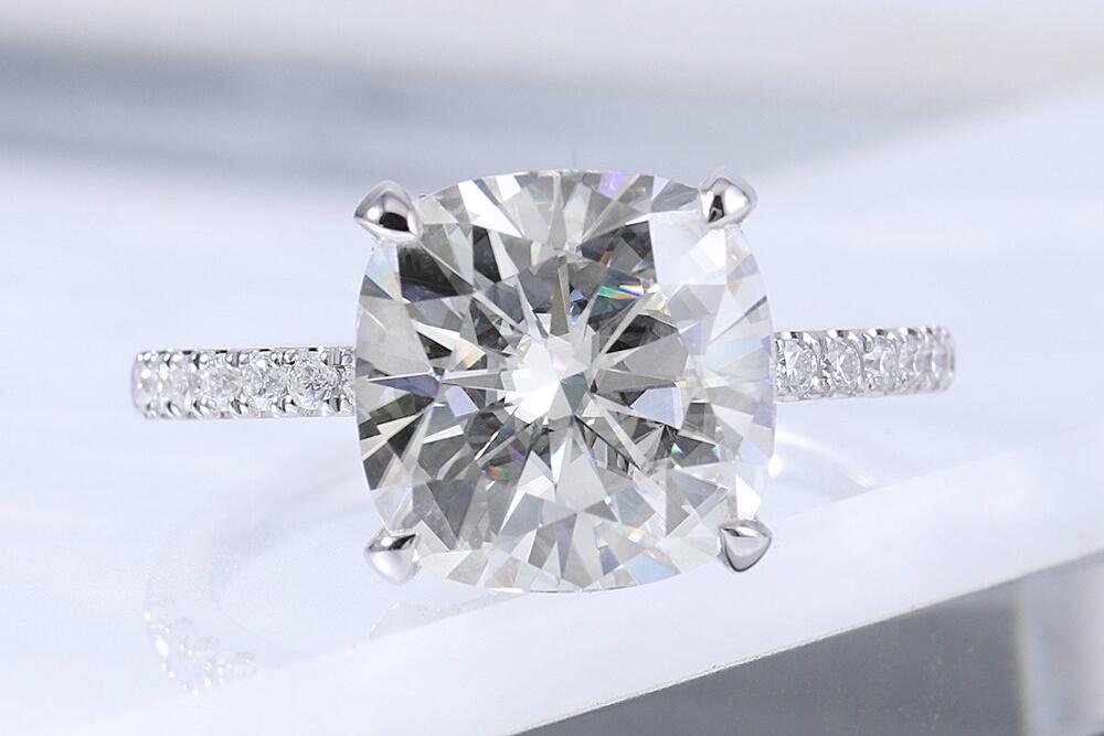 mainimage210K-Gold-1-2-3-4-Carat-Moissanite-Diamond-Ring-Women-Elegant-Cushion-Cut-Square-TRENDY