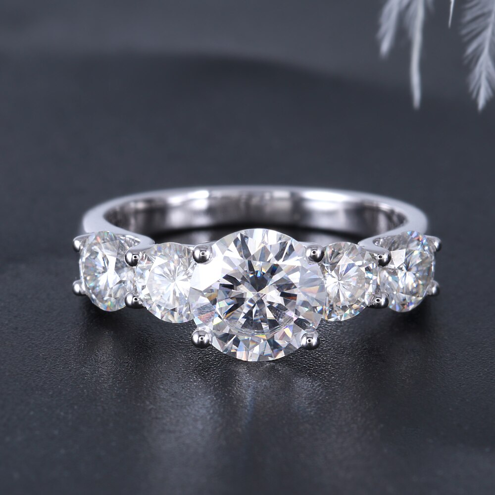 Brilliant Quintet Eternity Ring Brilliant Quintet Eternity Ring