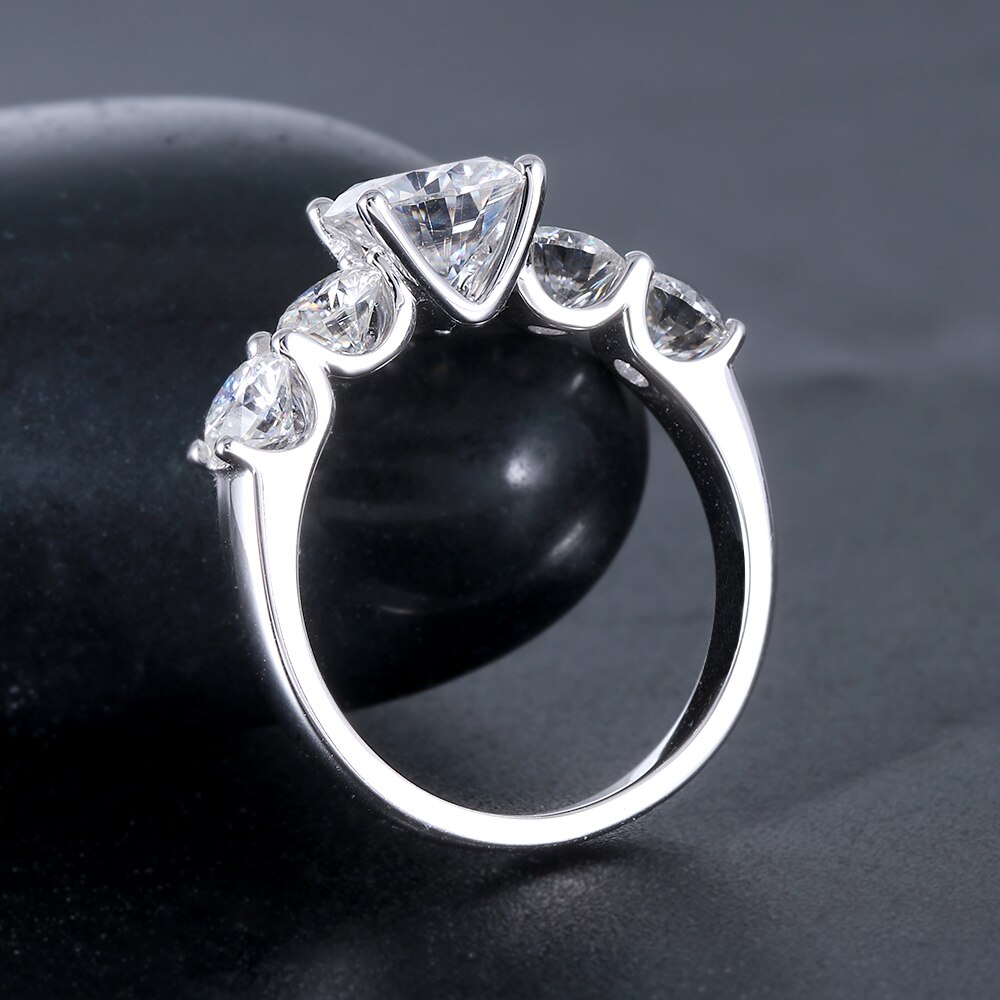 Brilliant Quintet Eternity Side View