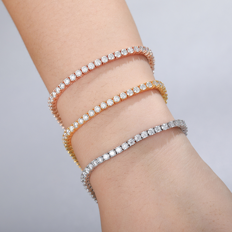 Moissanite Tennis Bracelet (3)