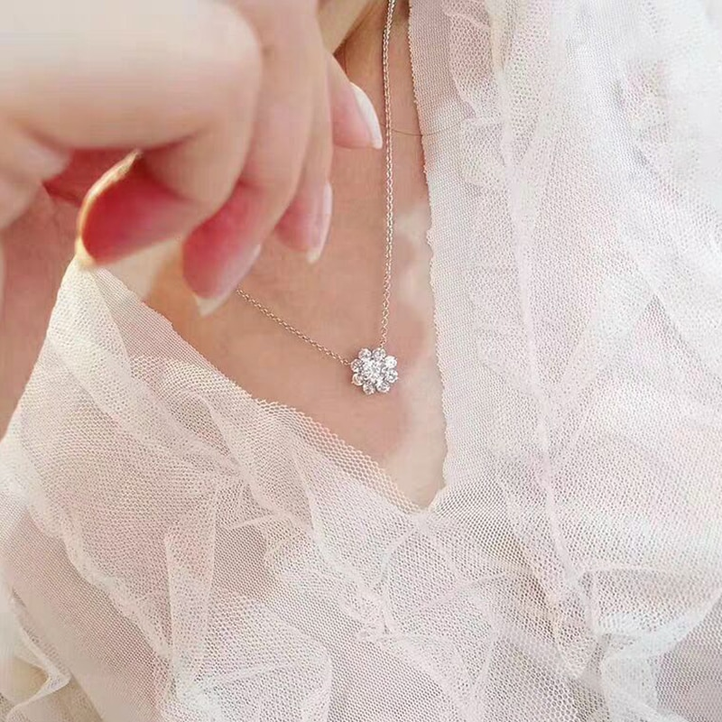 Lotus Halo Double Link Option Lotus Halo Pendant/Necklace