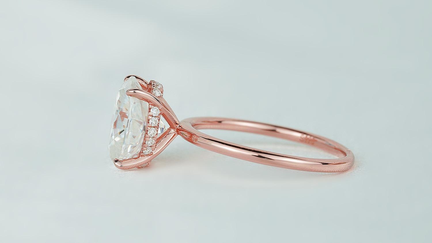 3 carat modern oval hidden halo ring (1) 3 carat modern oval hidden halo ring