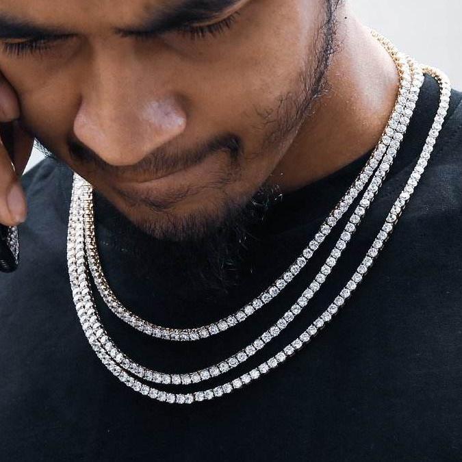 Moissanite Tennis Bracelet or Necklace Moissanite Tennis Bracelet or Necklace