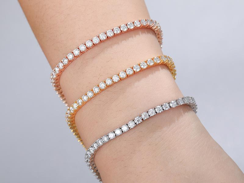 Moissanite Tennis Bracelet (3)