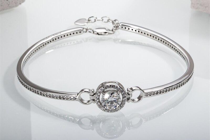 halo round solitaire moissanite bracelet channel chain (1) halo round solitaire moissanite bracelet channel chain