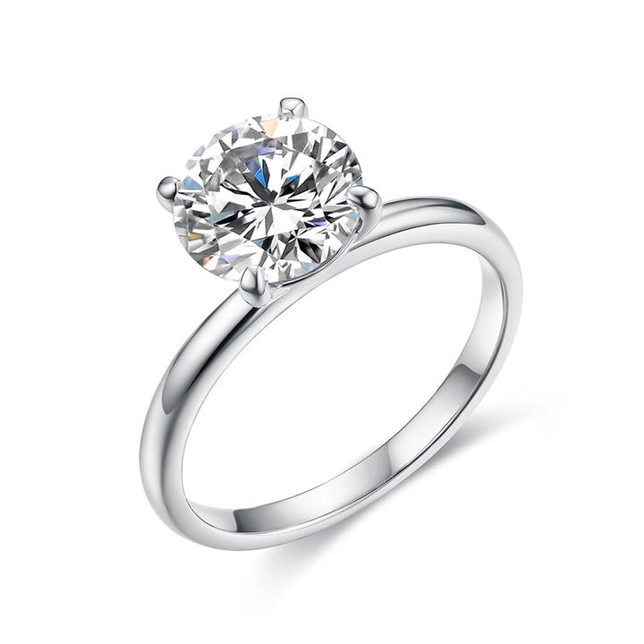 ‘Soleil’ 2 Carat Oval Flower Halo Moissanite Ring 'Soleil' 2 Carat Oval Flower Halo Moissanite Ring