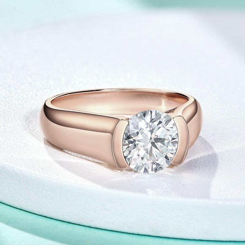 2ct Round Moissanite Tension ring (1) 2ct Round Moissanite Tension ring RG