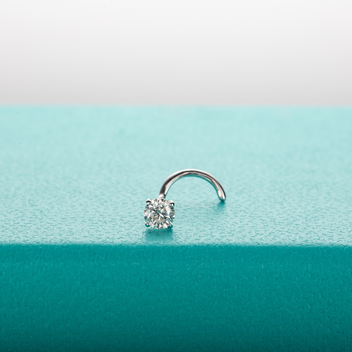 Moissanite Nose Stud (5) Moissanite Nose Stud